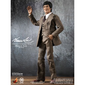 Bruce Lee Movie Icon Action Figure 1/6 70s Suit Version 30 cm